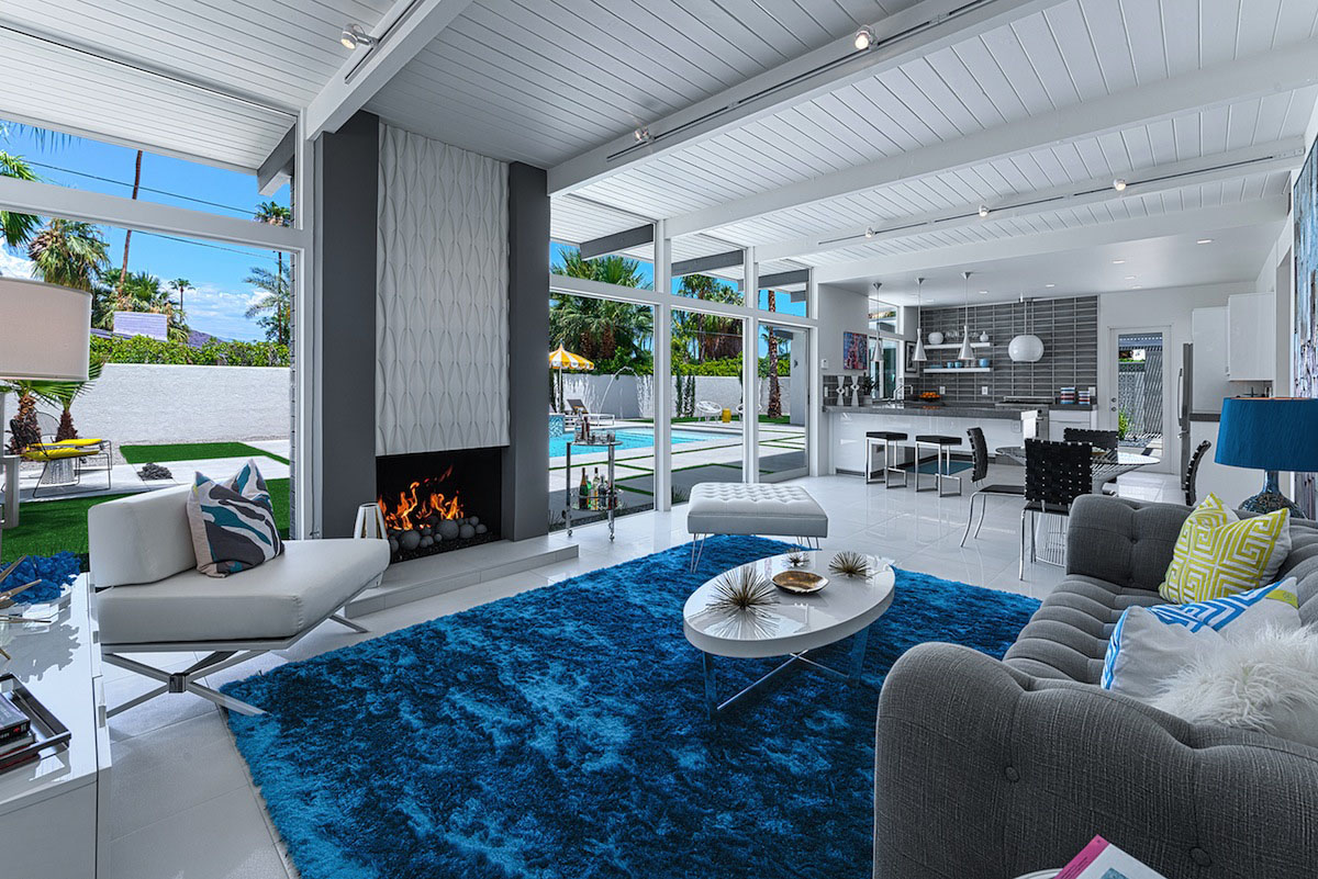A Stylish and Bright Modern Home Full of Luxurious Details in Palm Springs by H3K Design (13)