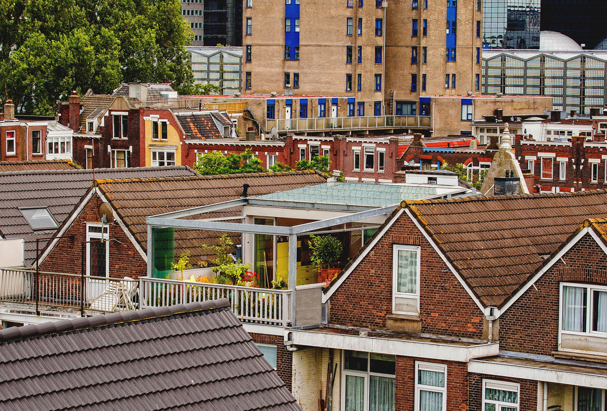 A Stylish and Colorful Apartment with Roof Terrace in Rotterdam, The Netherlands by HUNK design (14)