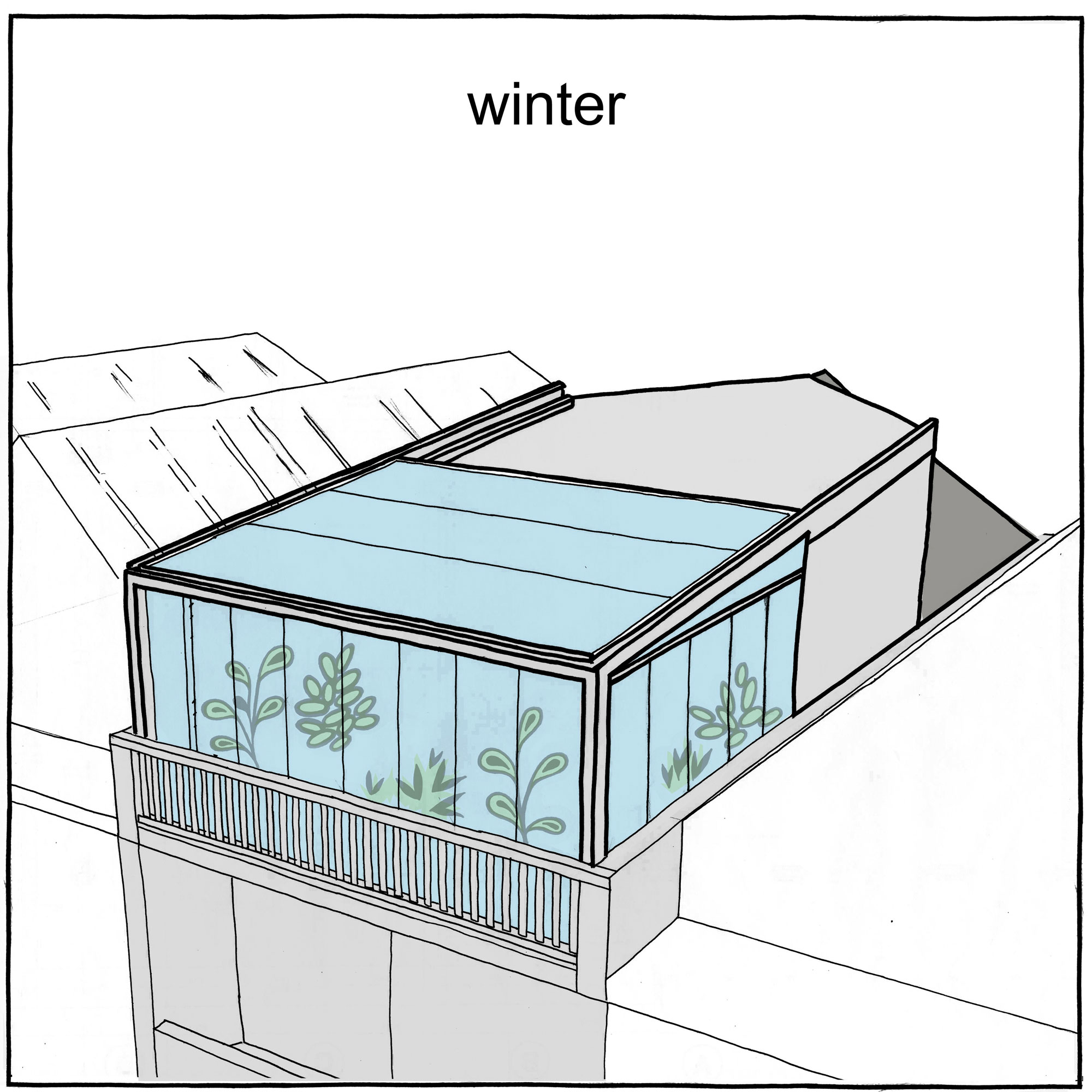 A Stylish and Colorful Apartment with Roof Terrace in Rotterdam, The Netherlands by HUNK design (18)