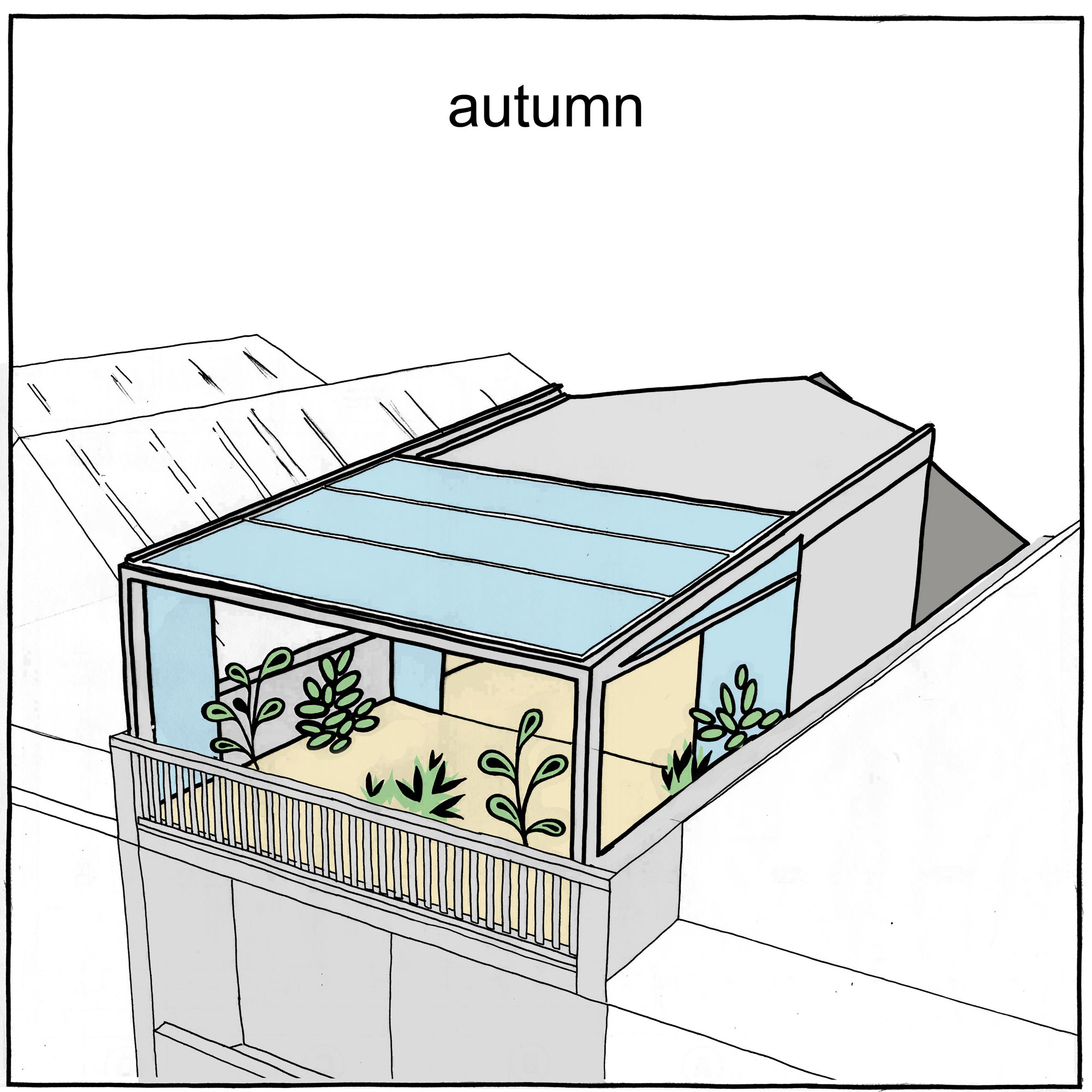 A Stylish and Colorful Apartment with Roof Terrace in Rotterdam, The Netherlands by HUNK design (19)