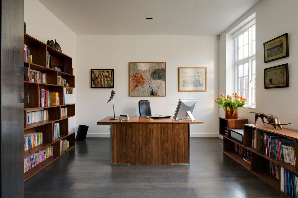 A Stylish and Colorful Home Blends Contemporary with Rustic Style in Chelsea by City Interiors (11)