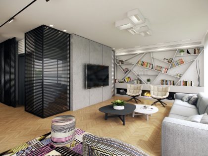 A Stylish and Comfortable Modern Home for a Family of Five in Ramat Sharon