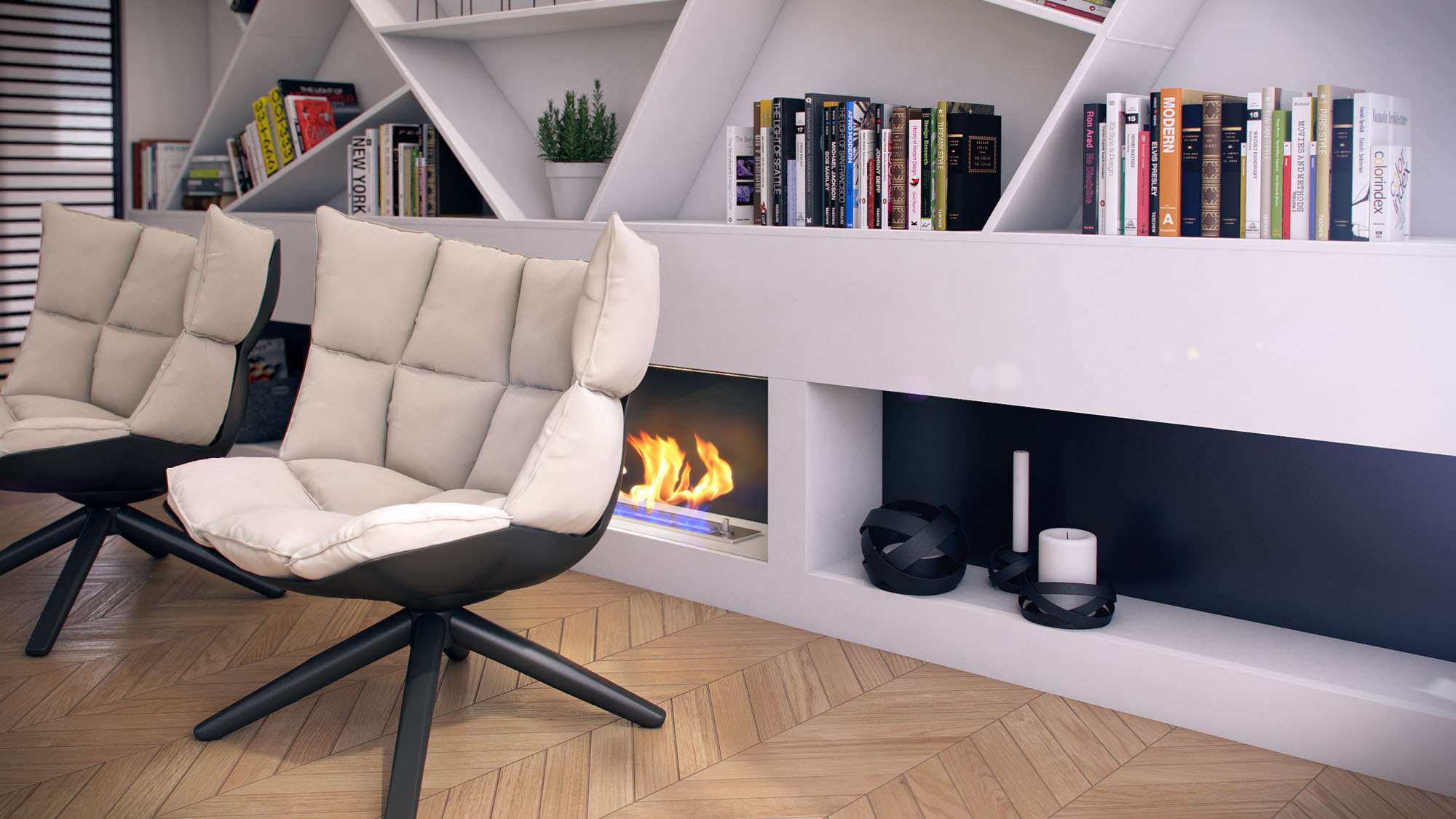 A Stylish and Comfortable Modern Home for a Family of Five in Ramat Sharon by Tal Goldsmith Fish (4)