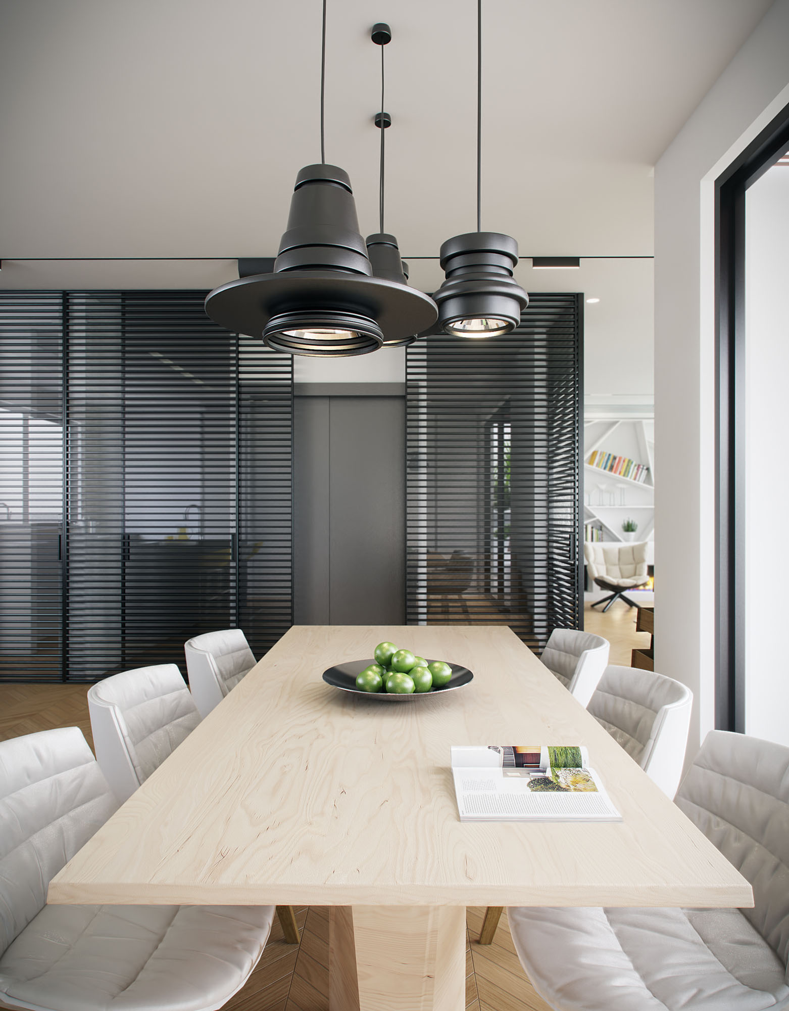 A Stylish and Comfortable Modern Home for a Family of Five in Ramat Sharon by Tal Goldsmith Fish (9)