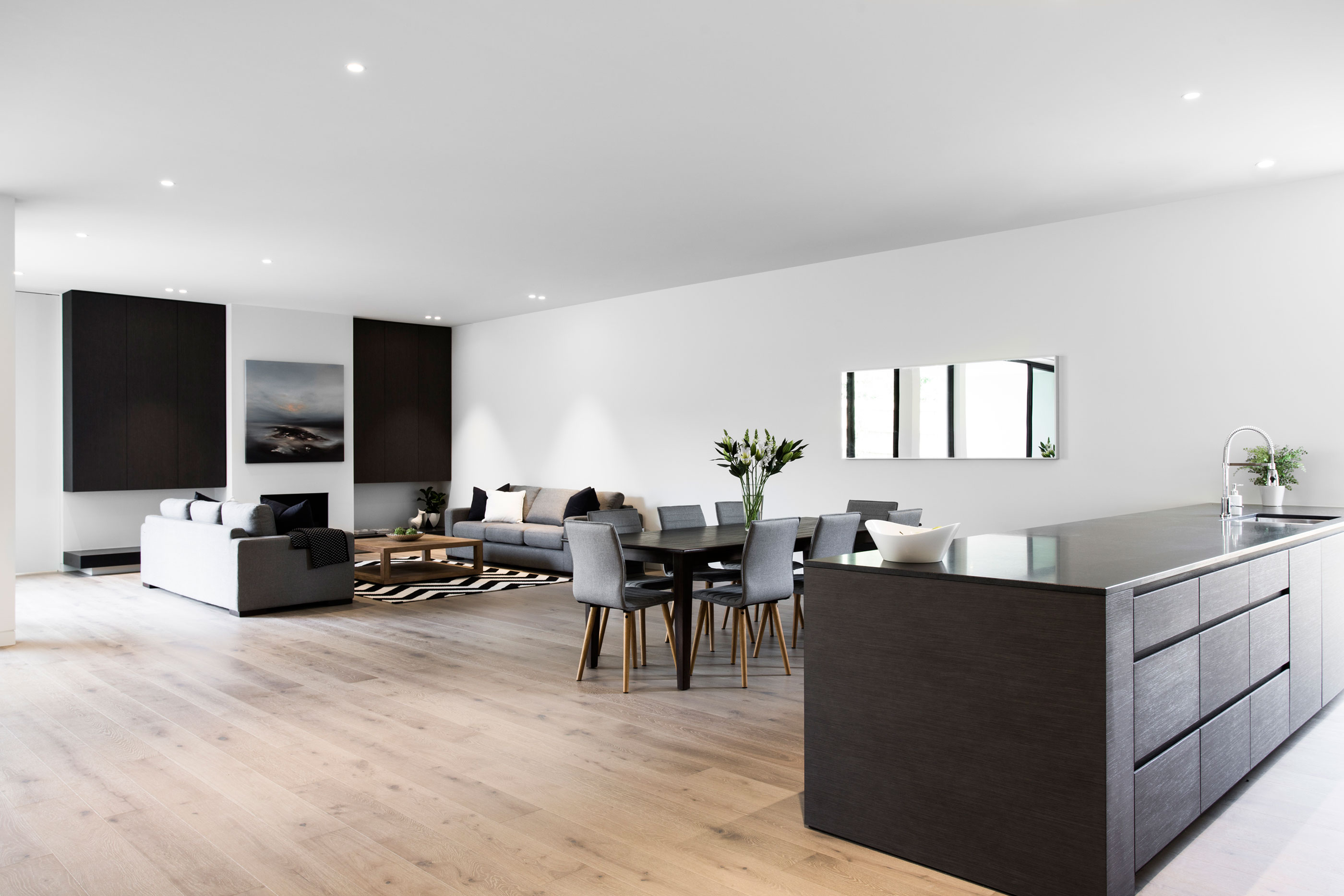 A Stylish and Dramatic Contemporary Home in Camberwell, Australia by Canny (7)