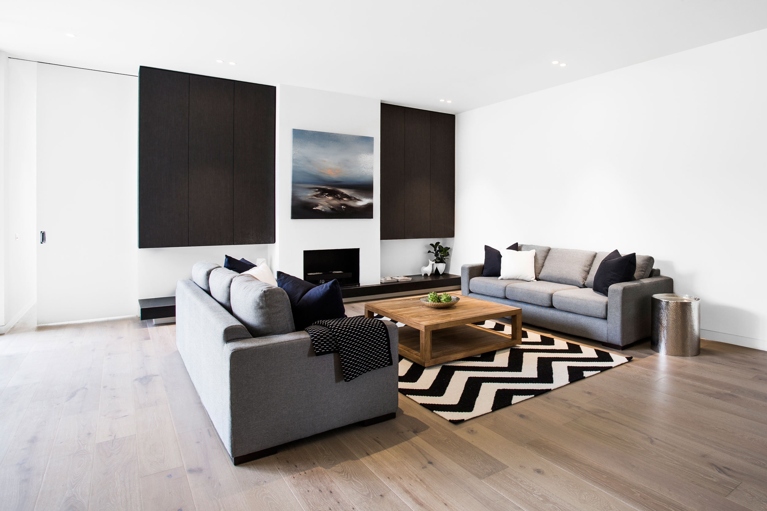 A Stylish and Dramatic Contemporary Home in Camberwell, Australia by Canny (8)