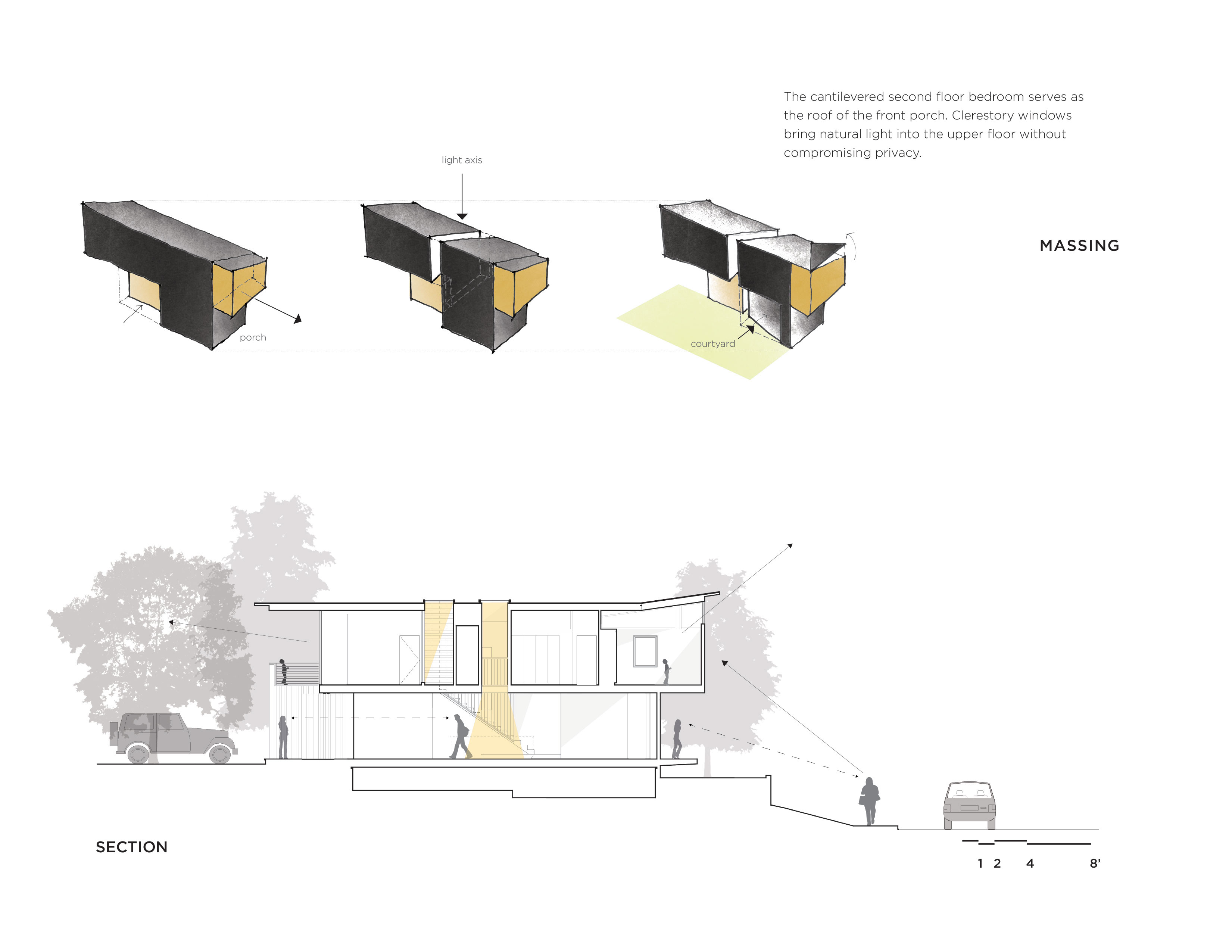 A Stylish and Dramatic Contemporary Home with Natural Light in North Carolina by Raleigh Architecture Company (17)