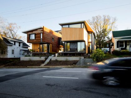 A Stylish and Dramatic Contemporary Home with Natural Light in North Carolina by Raleigh Architecture Company (2)