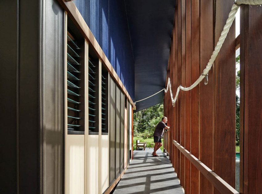 A Stylish and Eco-Friendly Home in a Tropical Rainforest of Queensland by M3 architecture (12)