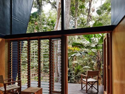 A Stylish and Eco-Friendly Home in a Tropical Rainforest of Queensland by M3 architecture (19)