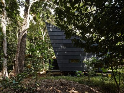 A Stylish and Eco-Friendly Home in a Tropical Rainforest of Queensland by M3 architecture (5)