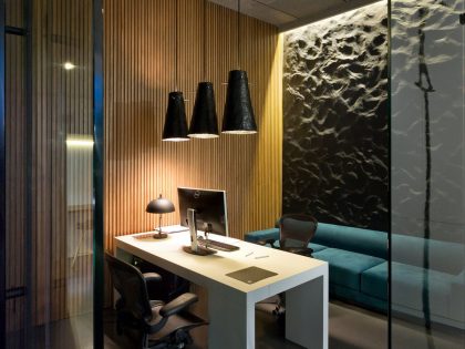 A Stylish and Laconic Concrete Interiors for Contemporary Office and Showroom in Kiev, Ukraine by Sergey Makhno (10)