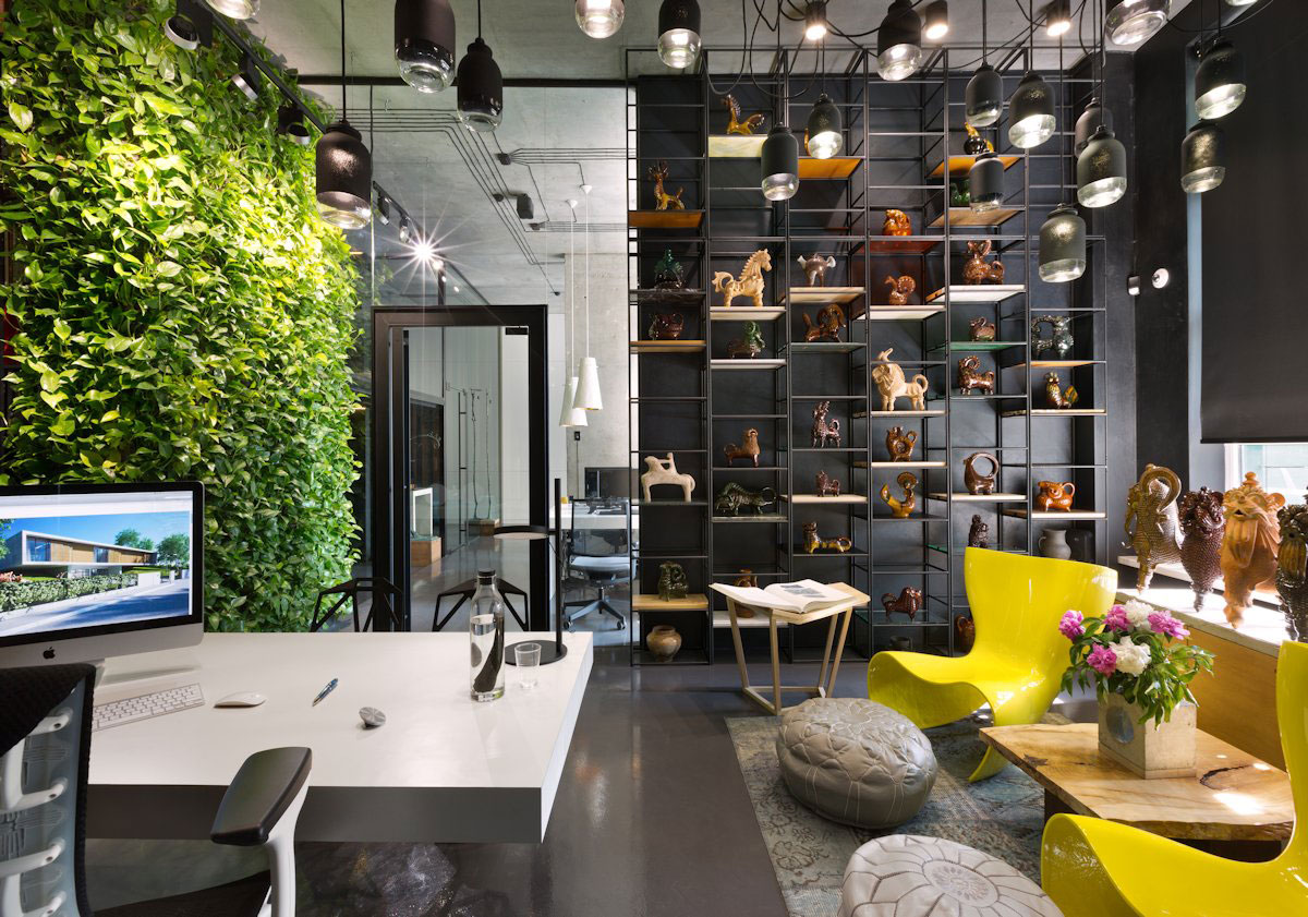 A Stylish and Laconic Concrete Interiors for Contemporary Office and Showroom in Kiev, Ukraine by Sergey Makhno (28)