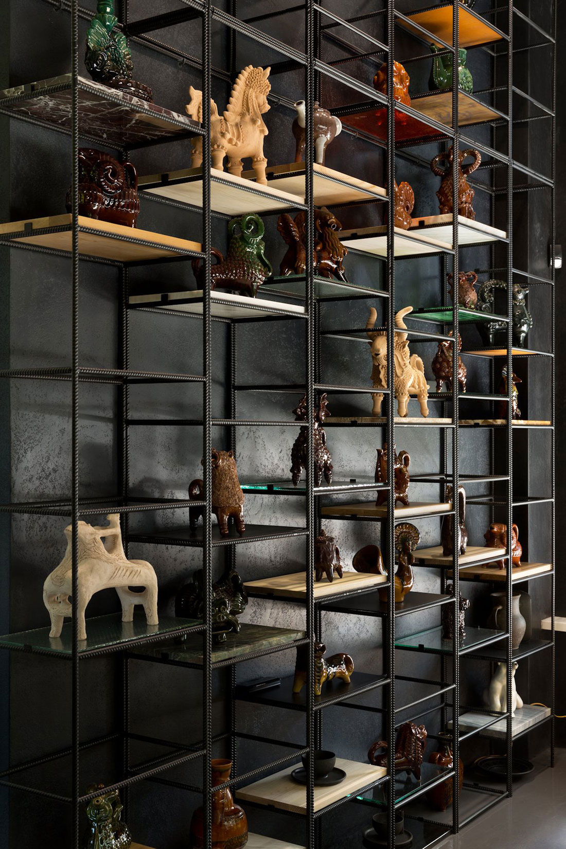 A Stylish and Laconic Concrete Interiors for Contemporary Office and Showroom in Kiev, Ukraine by Sergey Makhno (29)