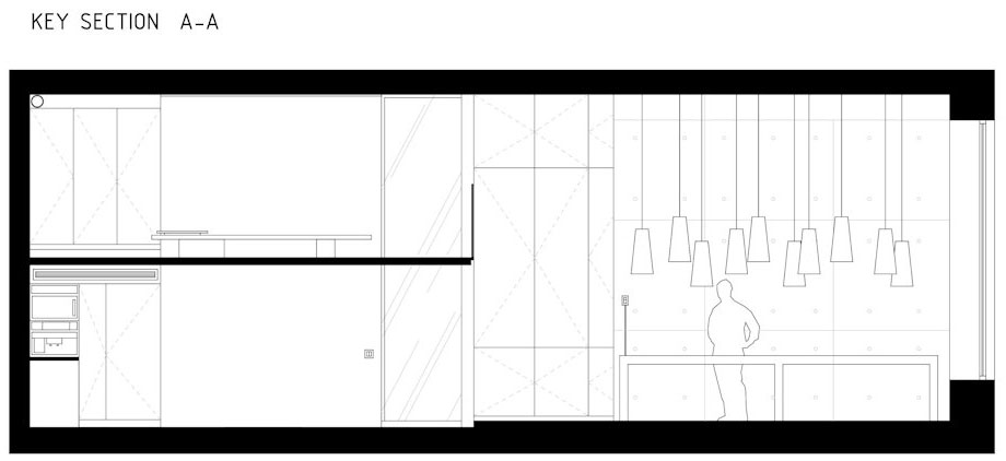 A Stylish and Laconic Concrete Interiors for Contemporary Office and Showroom in Kiev, Ukraine by Sergey Makhno (35)