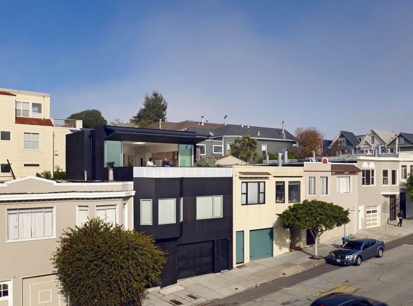 A Stylish and Playful Modern Penthouse in San Francisco by Mork Ulnes Architects (1)