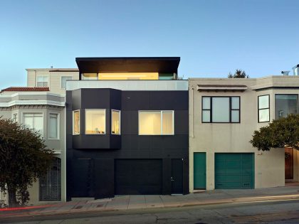 A Stylish and Playful Modern Penthouse in San Francisco by Mork Ulnes Architects (3)