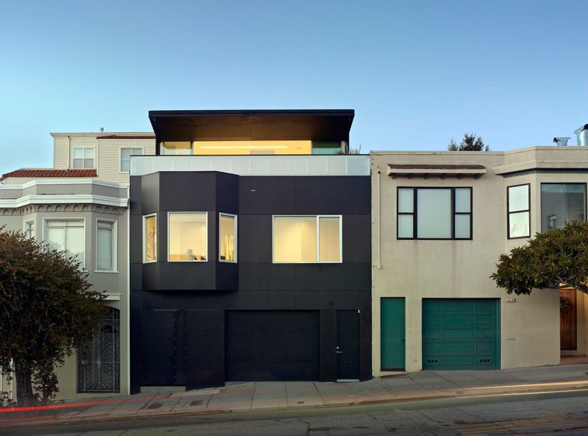 A Stylish and Playful Modern Penthouse in San Francisco by Mork Ulnes Architects (3)