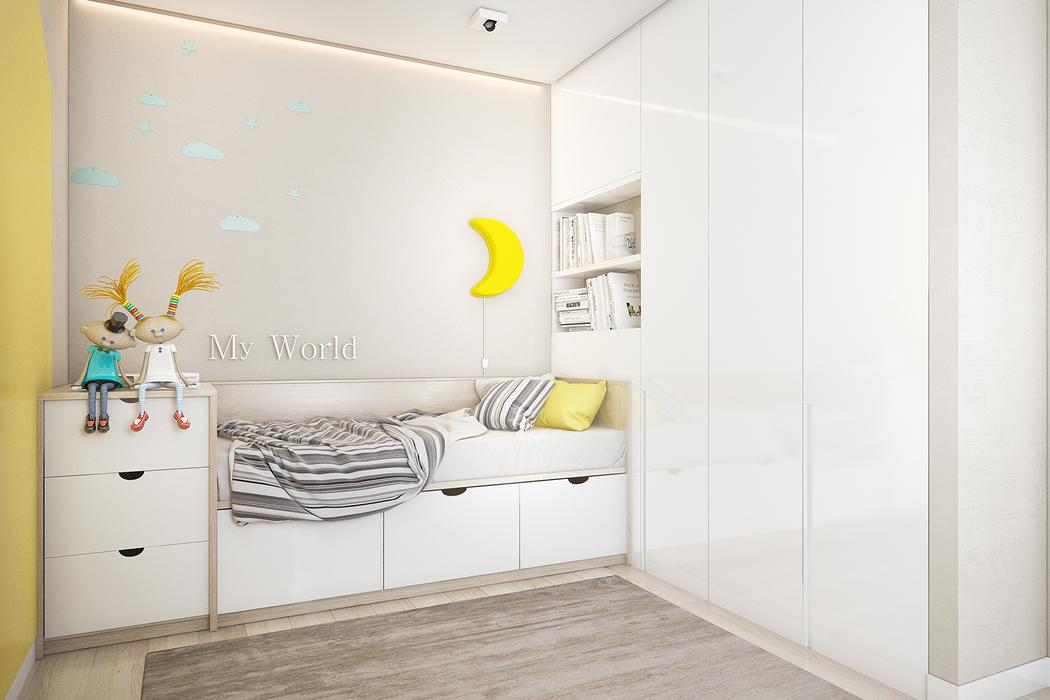 A Trendy Contemporary Apartment for a Family with Small Children in Kiev, Ukraine by Pavel Voytov (12)