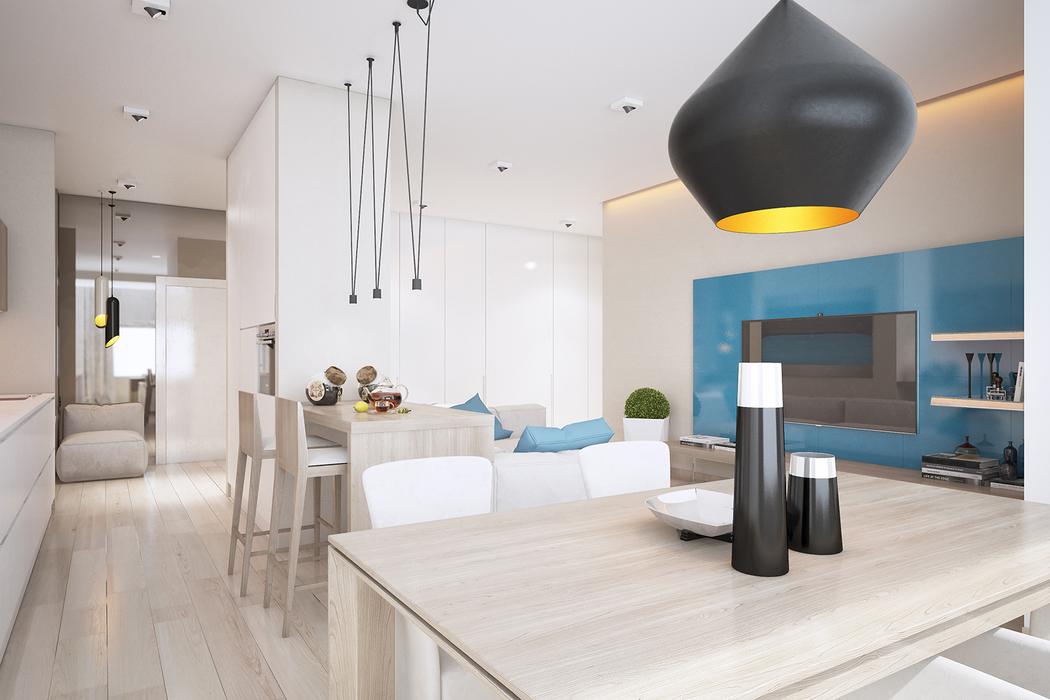 A Trendy Contemporary Apartment for a Family with Small Children in Kiev, Ukraine by Pavel Voytov (2)