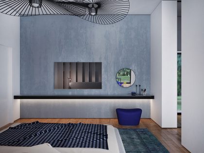A Trendy and Colorful Contemporary Home with Spacious Interiors in Kiev, Ukraine by Pavel Voytov (12)