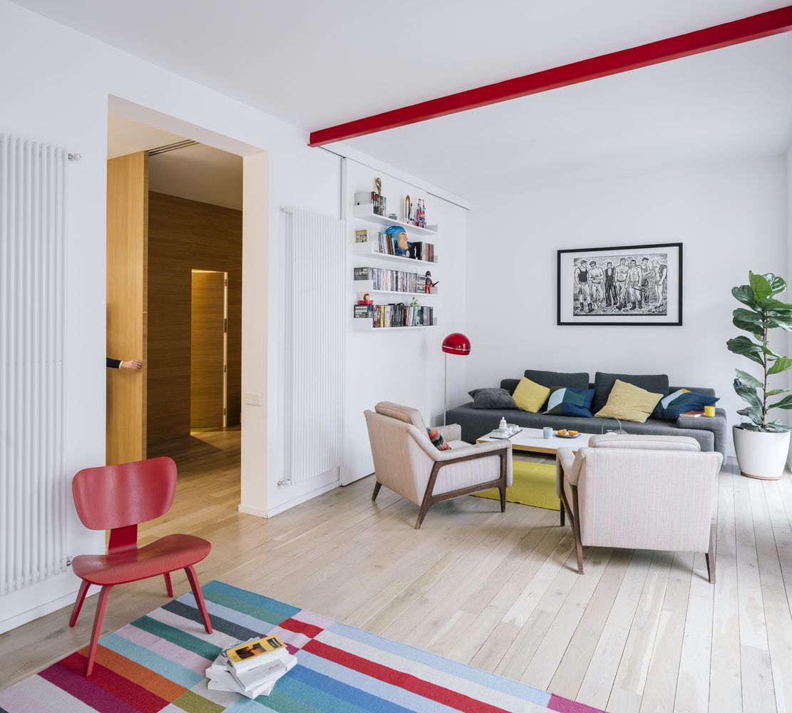 A Unique Modern Home with Whimsical and Multicolor Decor in Madrid by gon architects + Ana Torres (1)