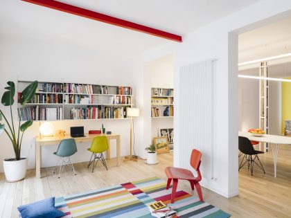 A Unique Modern Home with Whimsical and Multicolor Decor in Madrid by gon architects + Ana Torres (2)