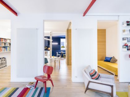 A Unique Modern Home with Whimsical and Multicolor Decor in Madrid by gon architects + Ana Torres (4)