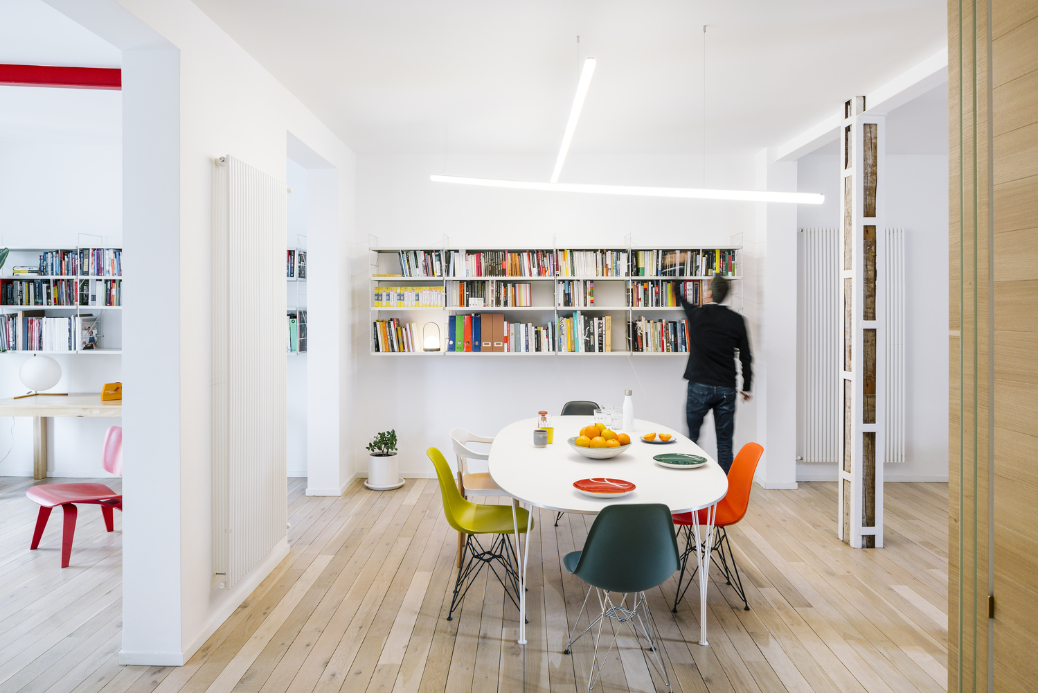 A Unique Modern Home with Whimsical and Multicolor Decor in Madrid by gon architects + Ana Torres (6)