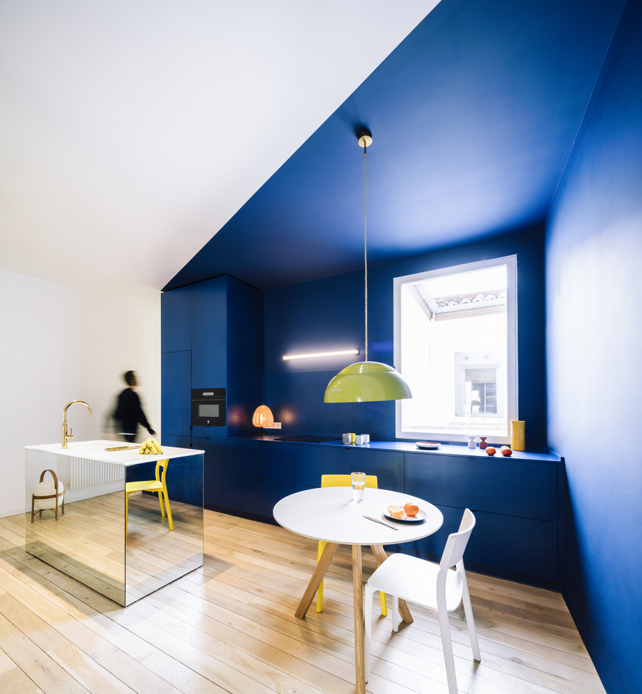A Unique Modern Home with Whimsical and Multicolor Decor in Madrid by gon architects + Ana Torres (8)