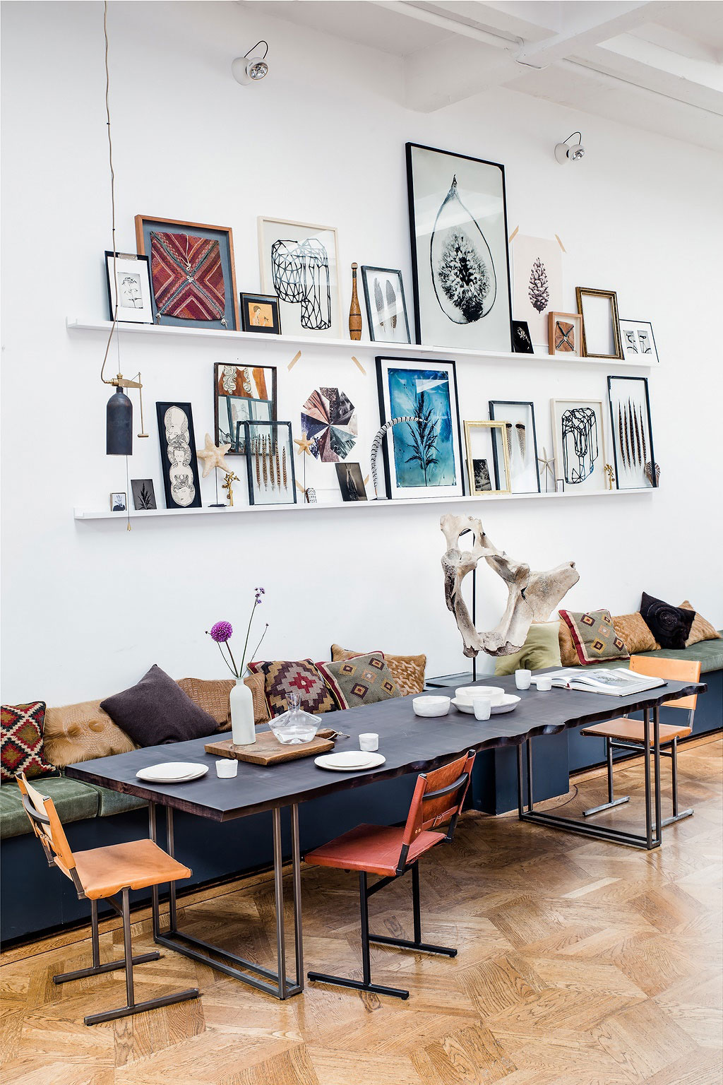 A Vibrant and Colorful Apartment with Large Windows and Lots of Natural Light in Amsterdam by The Playing Circle (6)