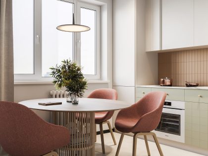 A Warm and Bright Apartment for a Young Man in Moscow City by Bureau Slovo (13)