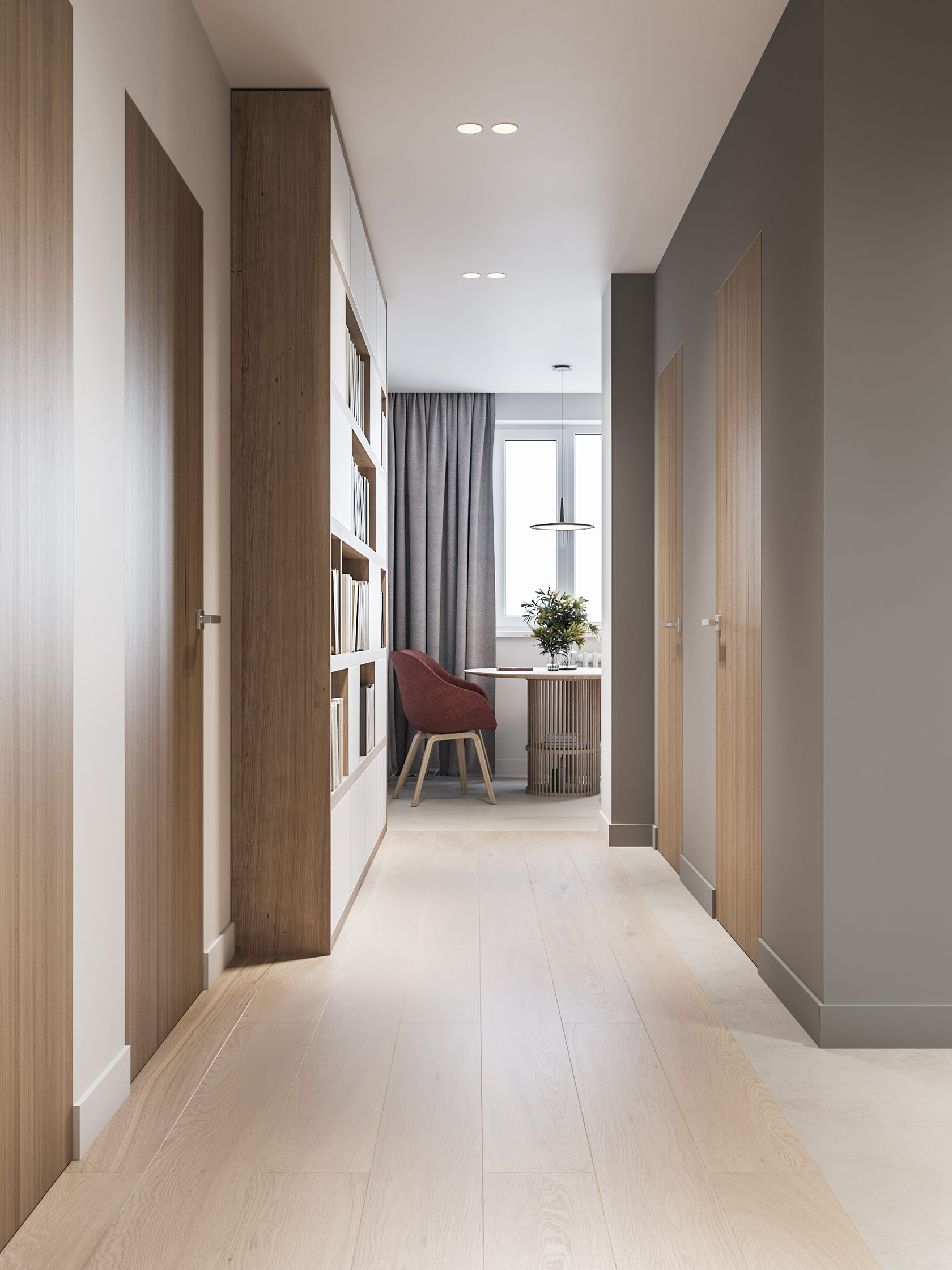 A Warm and Bright Apartment for a Young Man in Moscow City by Bureau Slovo (16)