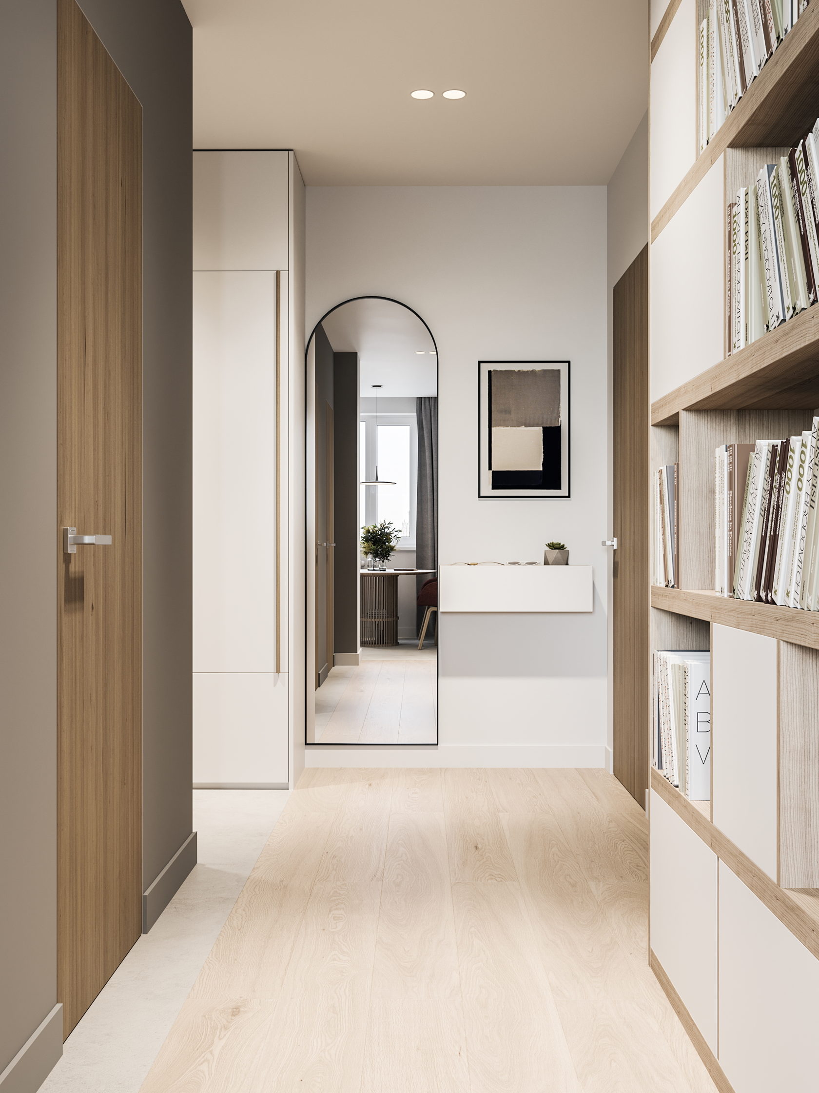 A Warm and Bright Apartment for a Young Man in Moscow City by Bureau Slovo (17)