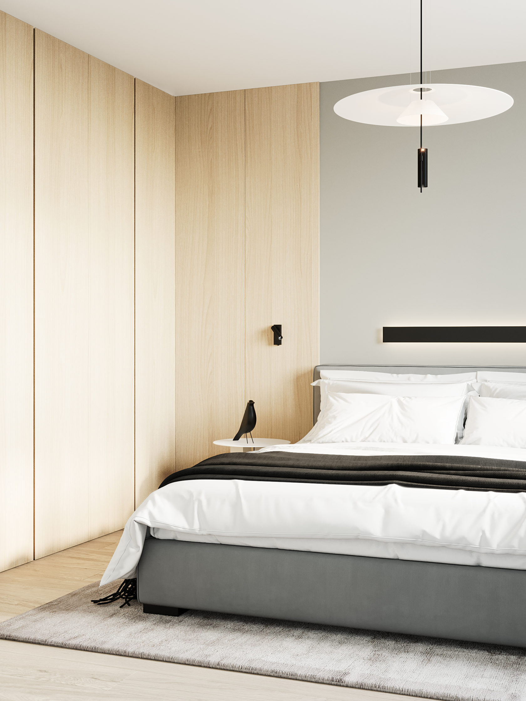 A Warm and Bright Apartment for a Young Man in Moscow City by Bureau Slovo (6)