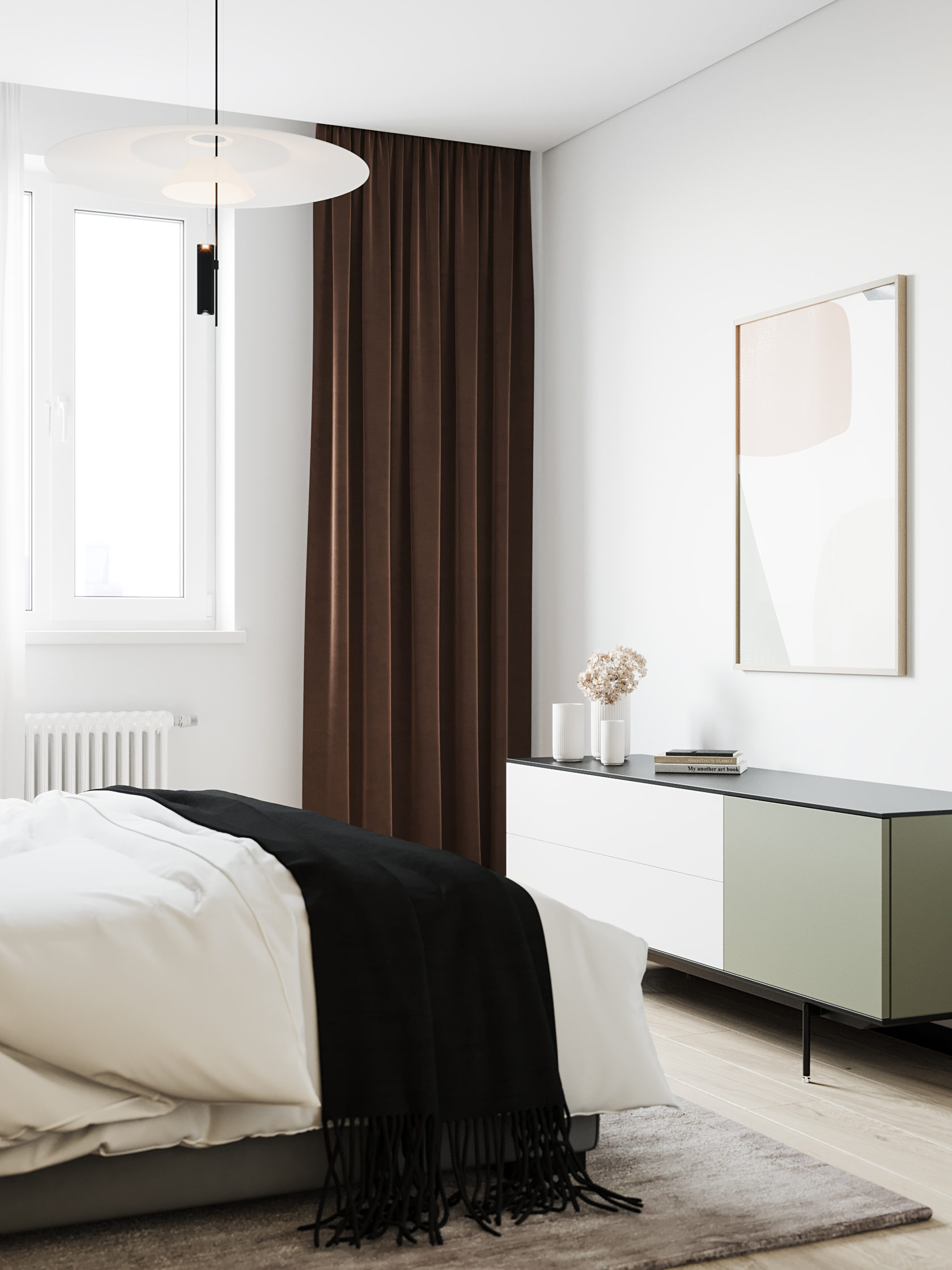 A Warm and Bright Apartment for a Young Man in Moscow City by Bureau Slovo (9)