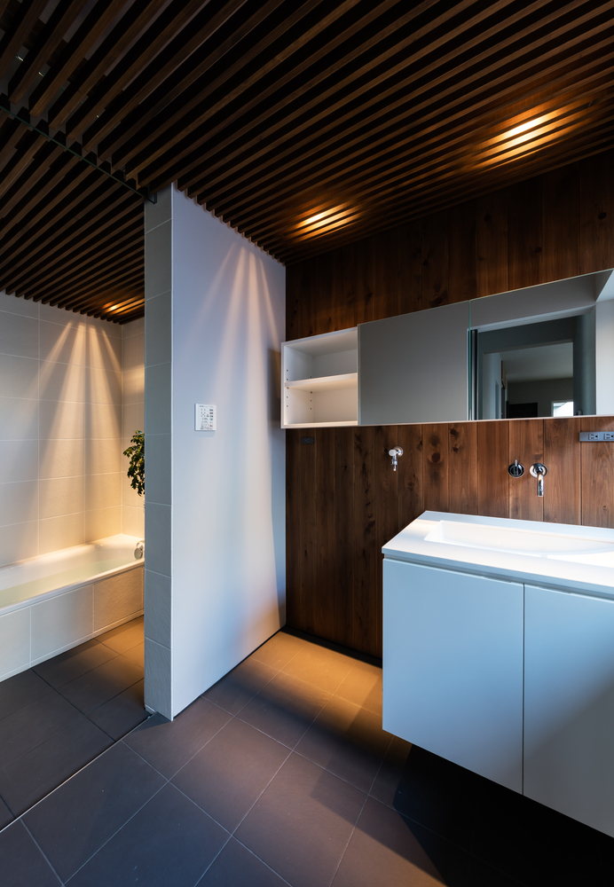 A Warm and Cozy Concrete Home for a Car and Bike Enthusiast in Kawagoe by Horibe Associates (14)