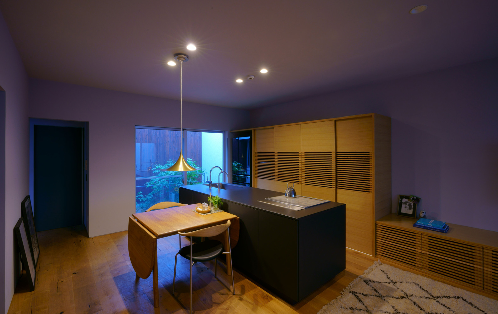 A Warm and Cozy Concrete Home for a Car and Bike Enthusiast in Kawagoe by Horibe Associates (19)