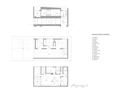 A Warm and Cozy Concrete Home for a Car and Bike Enthusiast in Kawagoe by Horibe Associates (24)