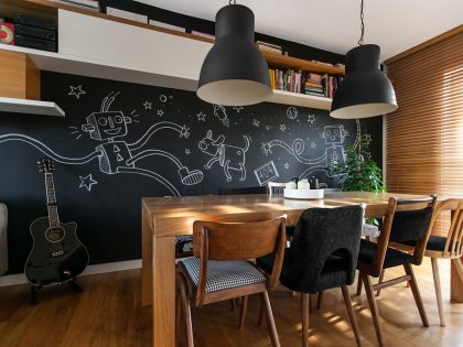 A Warm and Cozy Modern Home for a Family with Small Children in Poznan by mode:lina architekci (10)