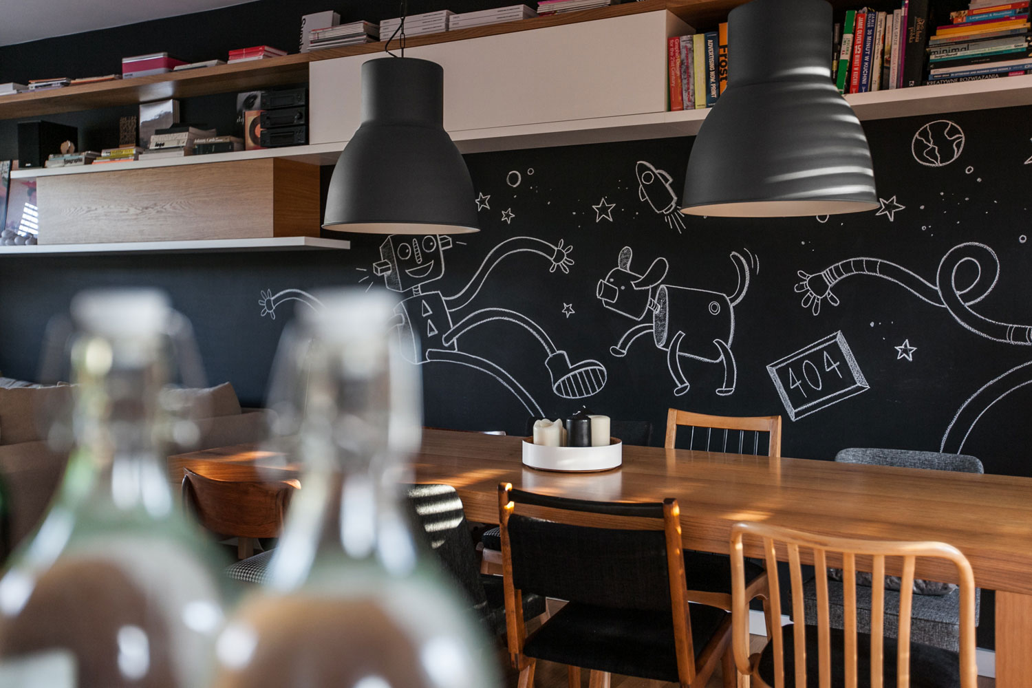 A Warm and Cozy Modern Home for a Family with Small Children in Poznan by mode:lina architekci (11)