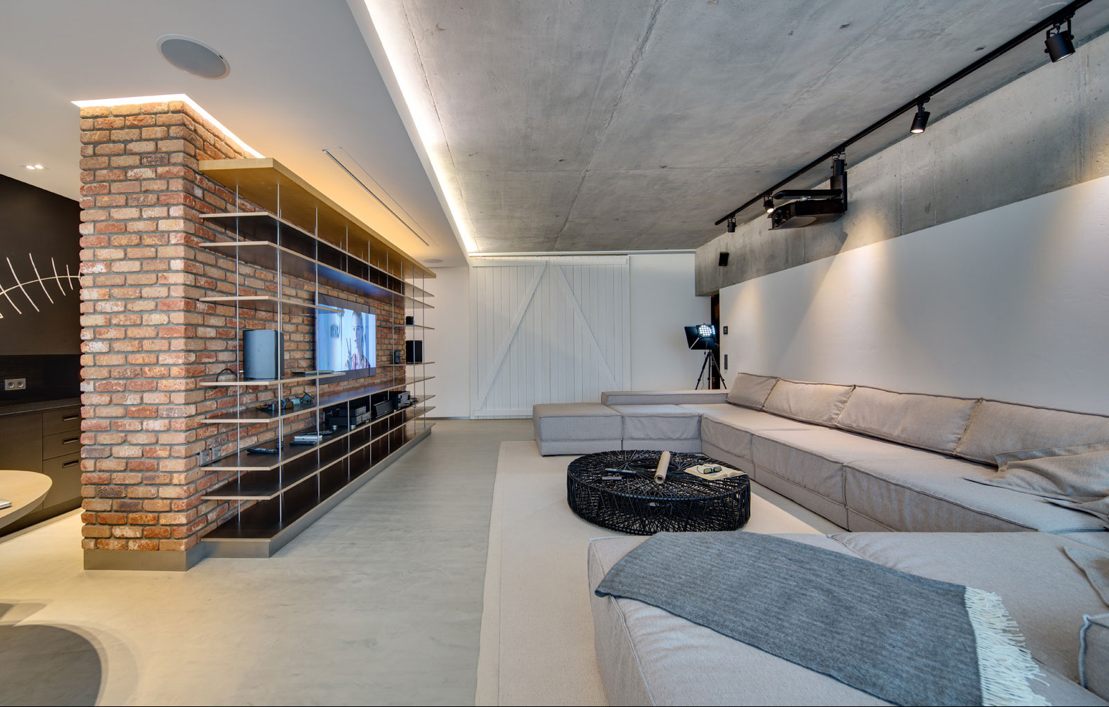 An Eclectic Contemporary Apartment with Rustic and Industrial Elements in Kiev, Ukraine by FORM Architectural Bureau (3)