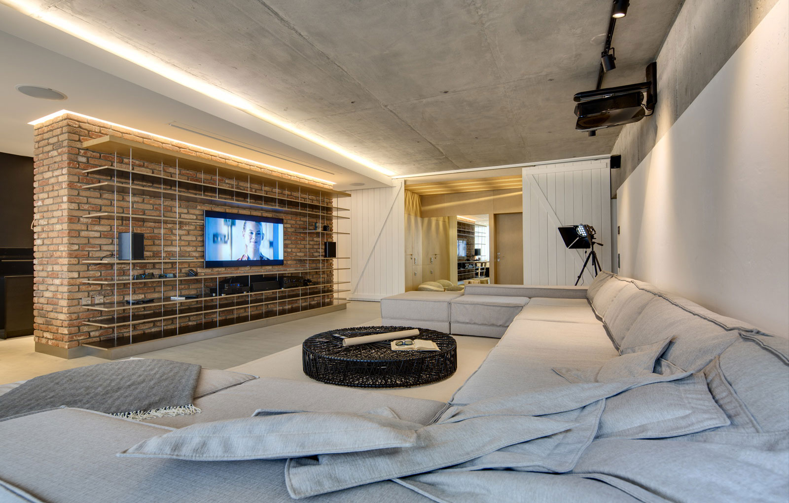 An Eclectic Contemporary Apartment with Rustic and Industrial Elements in Kiev, Ukraine by FORM Architectural Bureau (4)