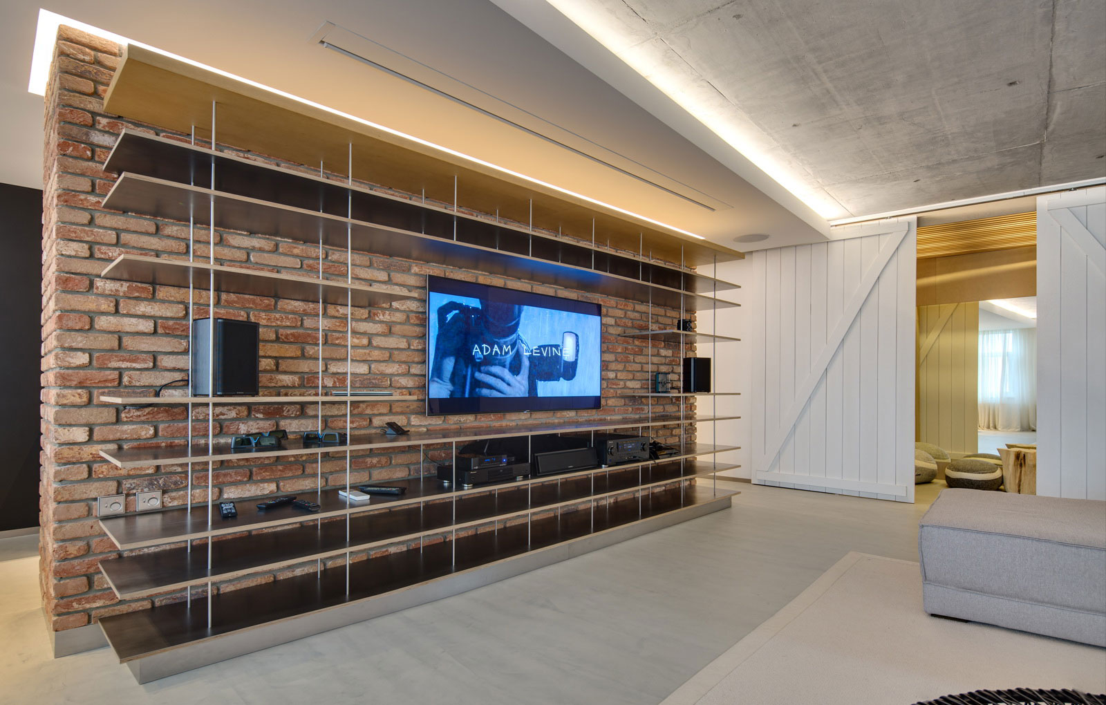 An Eclectic Contemporary Apartment with Rustic and Industrial Elements in Kiev, Ukraine by FORM Architectural Bureau (5)