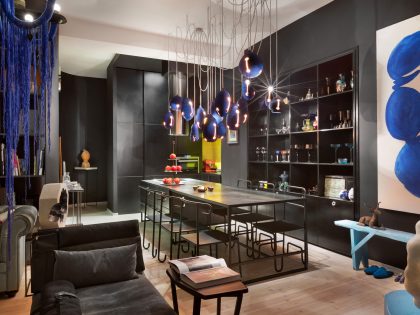 An Eclectic and Colorful Modern Apartment in Kiev, Ukraine by Sergey Makhno (5)