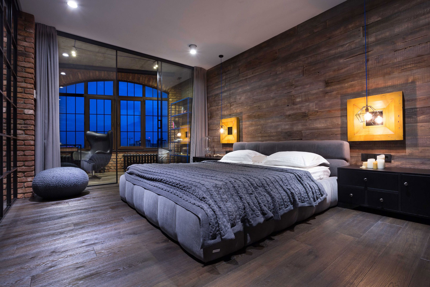 An Eclectic and Stylish Home with Industrial Elements in Kiev by MARTINarchitects (13)