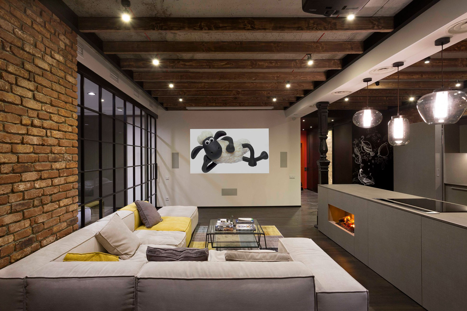 An Eclectic and Stylish Home with Industrial Elements in Kiev by MARTINarchitects (17)