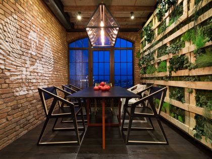 An Eclectic and Stylish Home with Industrial Elements in Kiev by MARTINarchitects (20)