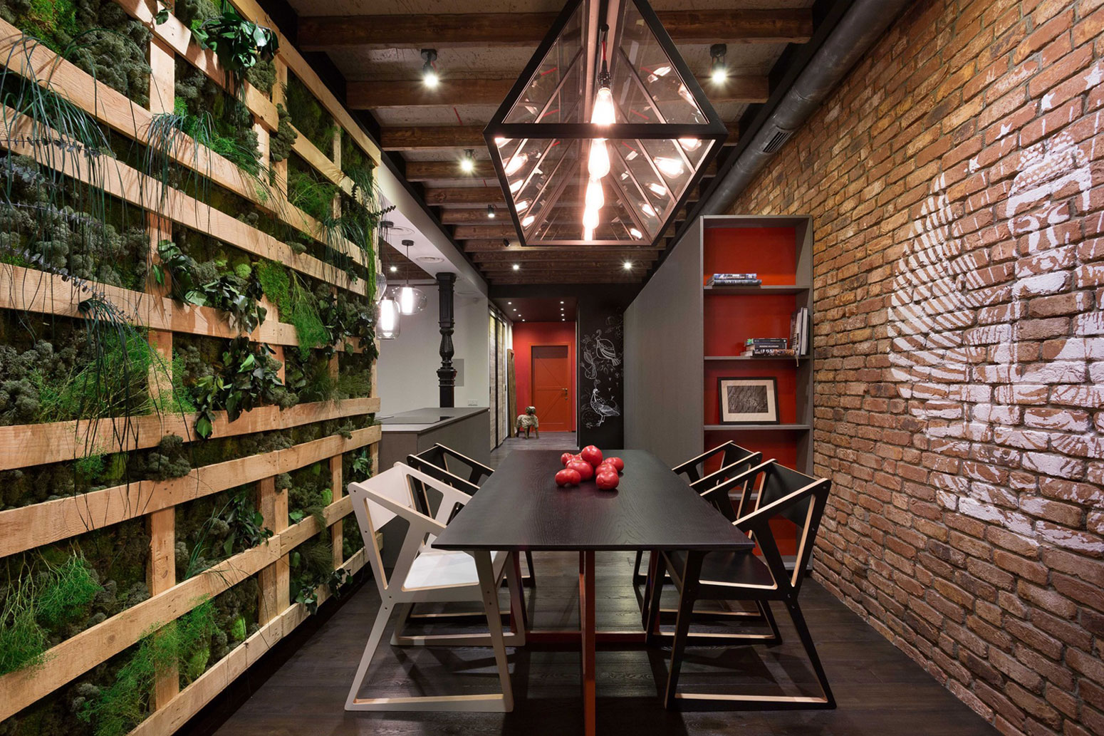 An Eclectic and Stylish Home with Industrial Elements in Kiev by MARTINarchitects (21)