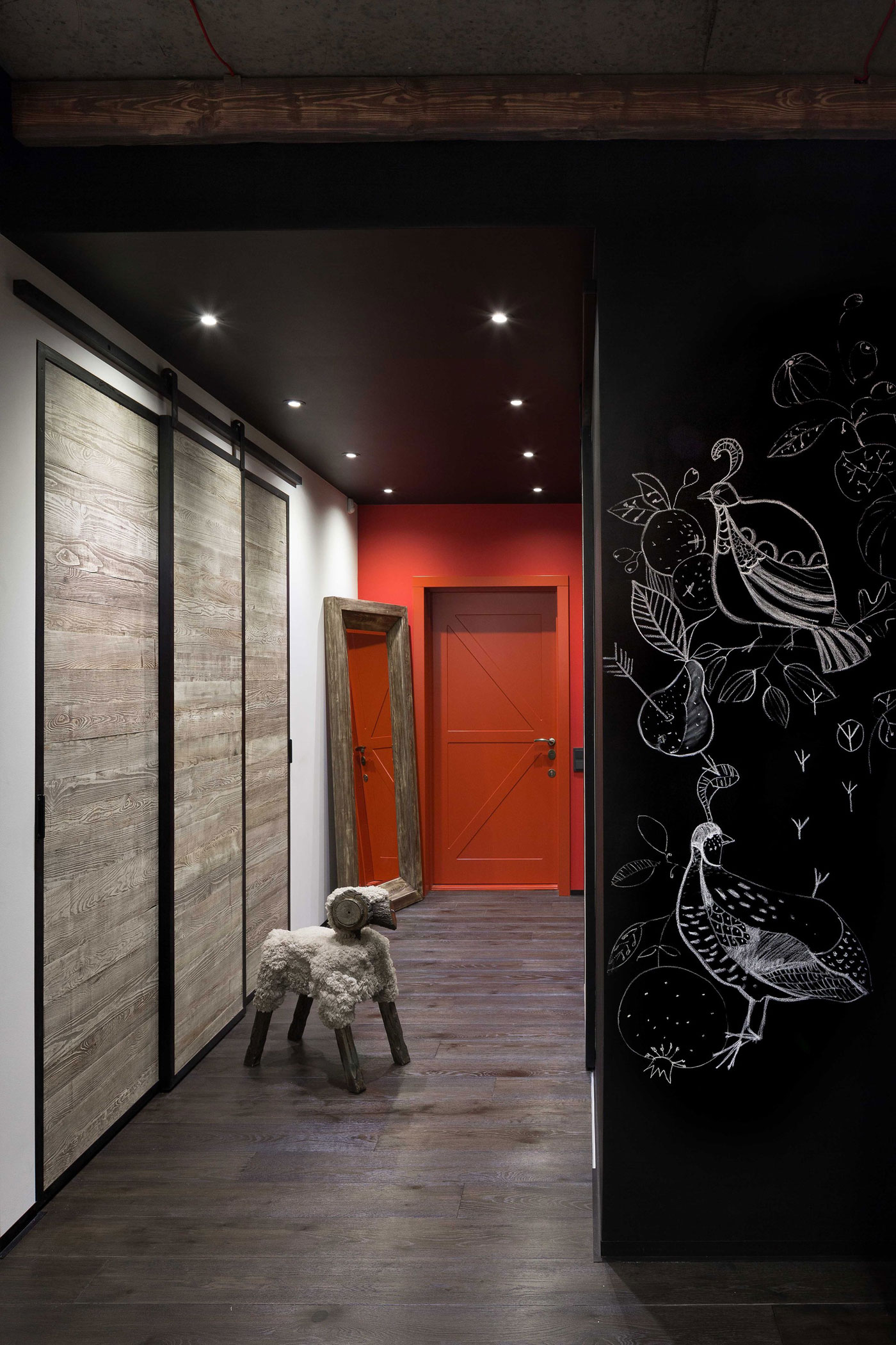 An Eclectic and Stylish Home with Industrial Elements in Kiev by MARTINarchitects (3)